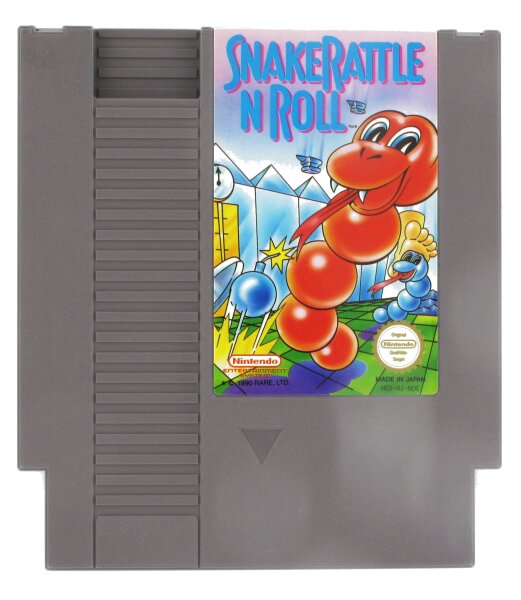Snake Rattle n Roll (EU) (lose) (mint) - Nintendo Entertainment System (NES)