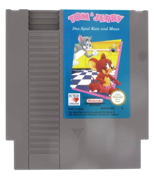 Tom and Jerry (EU) (lose) (very good) - Nintendo Entertainment System (NES)