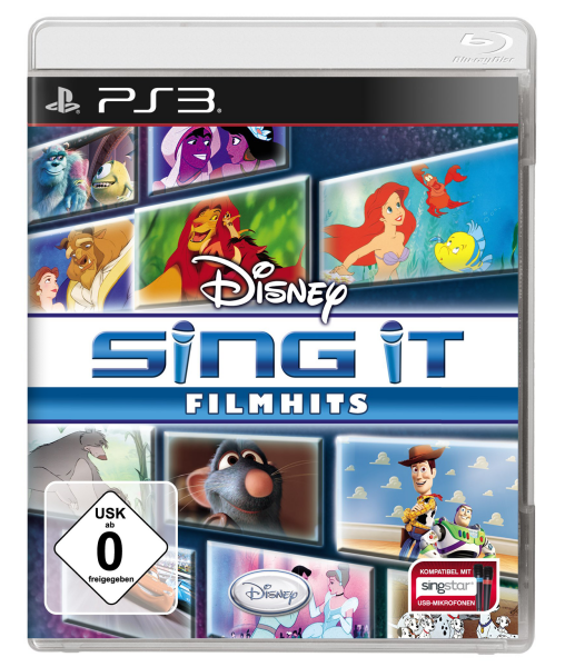 Disney Sing-It Filmhits (Deutsche Version) (EU) (complet) (très bon état) - PlayStation 3 (PS3)