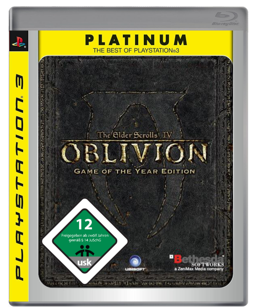 Elder Scrolls IV: Oblivion (Spiel des Jahres Edition) (EU) (complet) (très bon état) - PlayStation 3 (PS3)