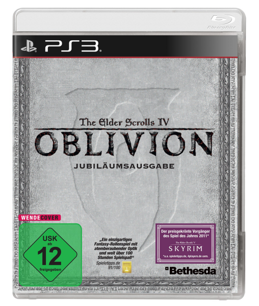 Elder Scrolls IV: Oblivion Jubiläumsausgabe (ohne Karte) (EU) (OVP) (sehr guter Zustand) - PlayStation 3 (PS3)