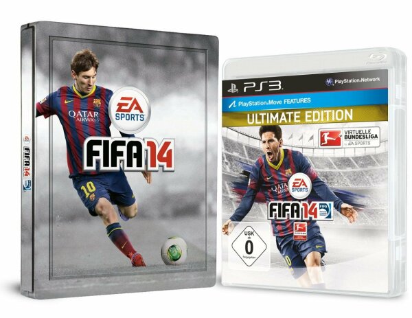 FIFA 14 Ultimate Edition (ohne Steelbook) (EU) (OVP) (neu) - PlayStation 3 (PS3)