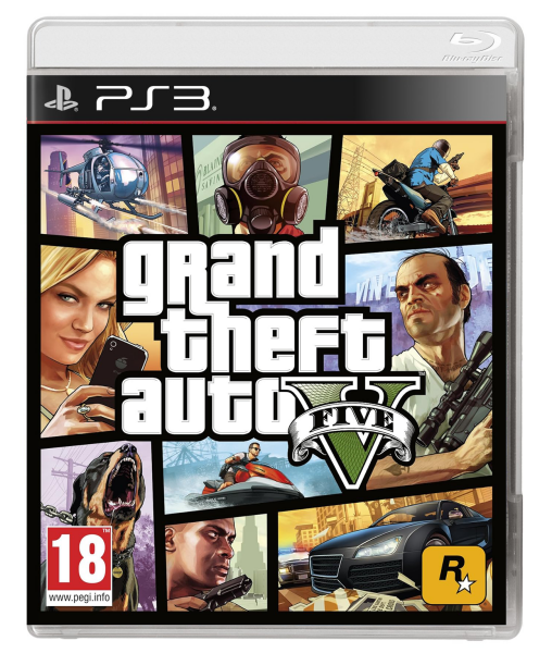 Grand Theft Auto V (PEGI) (EU) (OVP) (sehr guter Zustand) - PlayStation 3 (PS3)