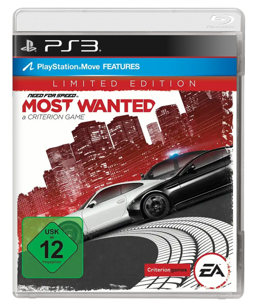 Need for Speed – Most Wanted (Limited Edition) (EU) (OVP) (sehr guter Zustand) - PlayStation 3 (PS3)