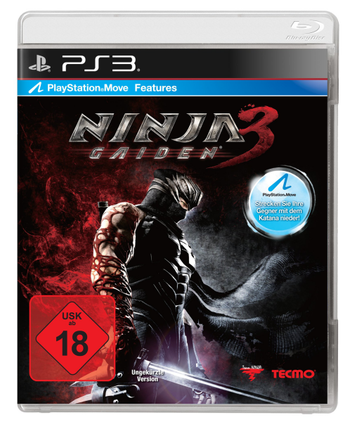Ninja Gaiden 3 (PS Move) (EU) (complet) (très bon état) - PlayStation 3 (PS3)