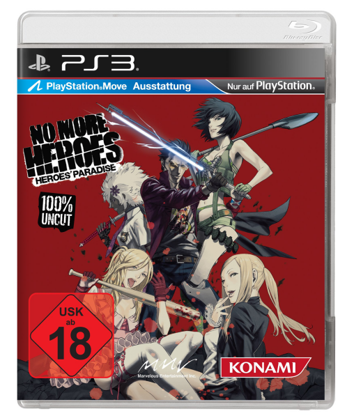 No More Heroes - Heroes Paradise (EU) (complet) (très bon état) - PlayStation 3 (PS3)