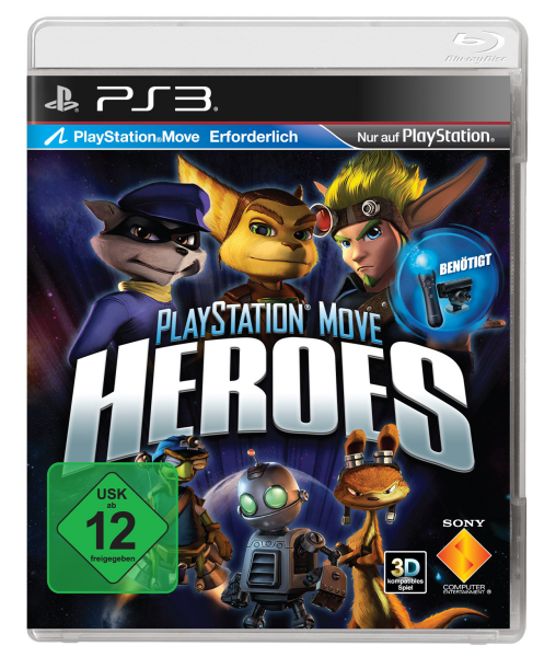 PlayStation Move Heroes (PS Move) (EU) (OVP) (sehr guter Zustand) - PlayStation 3 (PS3)