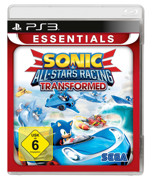 Sonic All-Stars Racing Transformed (Essentials) (EU) (CIB) (very good condition) - PlayStation 3 (PS3)
