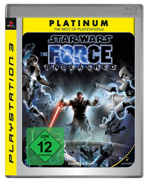 Star Wars The Force Unleashed (Platinum) (EU) (OVP) (sehr guter Zustand) - PlayStation 3 (PS3)