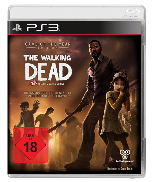 Walking Dead - Die komplette 1. Staffel + 400 Days (Game of the Year Edition) (EU) (OVP) (sehr guter Zustand) - PlayStation 3 (PS3)