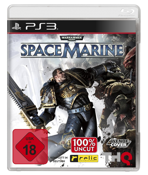 Warhammer 40000 – Space Marine (EU) (complet) (très bon état) - PlayStation 3 (PS3)