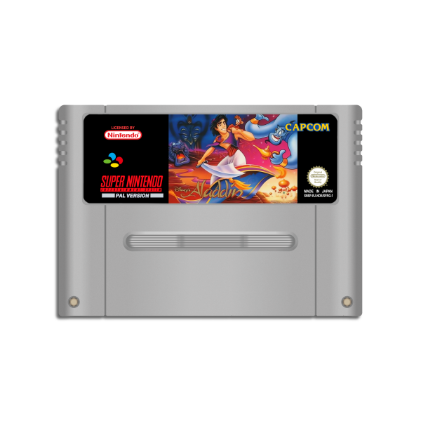 Aladdin (Black Label) (EU) (loose) (très bon état) - Super Nintendo (SNES)