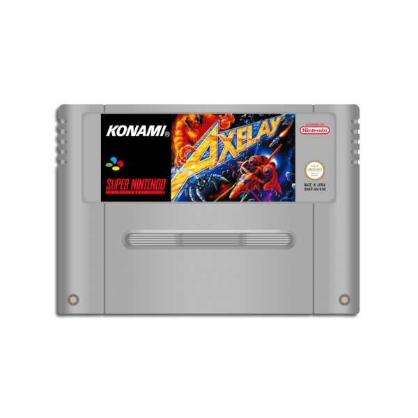 Axelay (EU) (loose) (very good condition) - Super Nintendo (SNES)