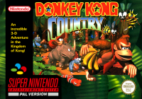 Donkey Kong Country (SNSP-8X-EUR) (EU) (loose) (very good...