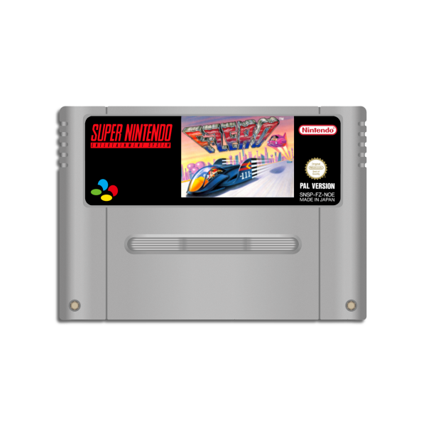 F-Zero (EU) (loose) (état acceptable) - Super Nintendo (SNES)