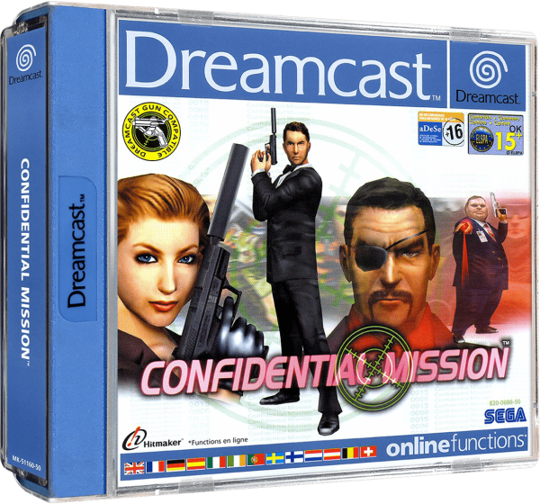 Confidential Mission (EU) (OVP) (sehr guter Zustand) - Sega Dreamcast