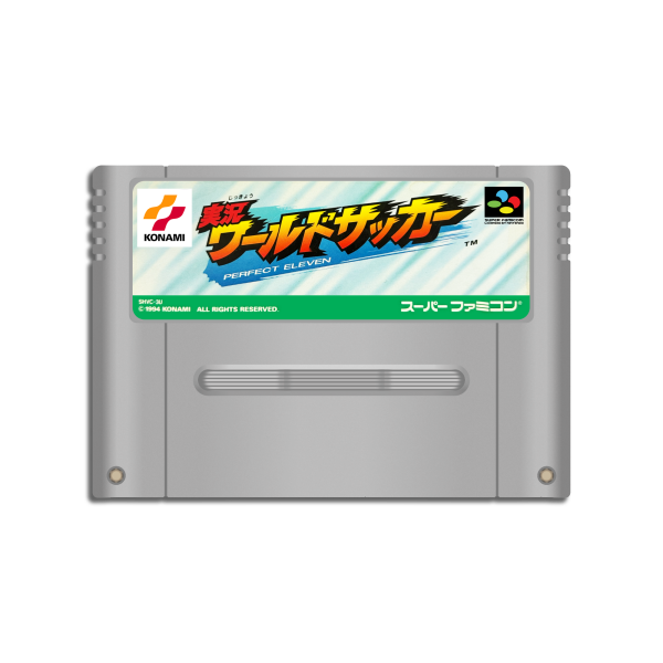 Jikkyou World Soccer – Perfect Eleven (SHVC-3U) (JP) (loose) (acceptable) - Super Nintendo (SNES)
