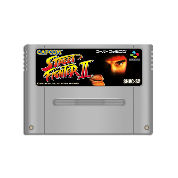 Street Fighter II (JP) (loose) (très bon état) - Super Nintendo (SNES)