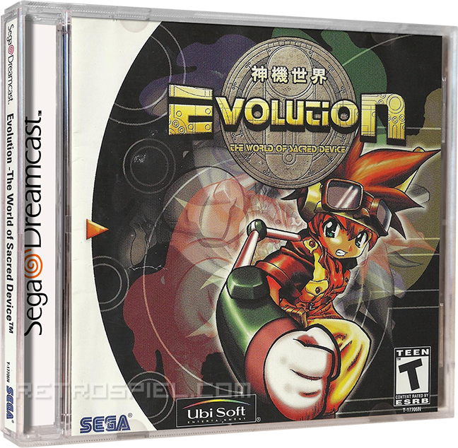 Evolution The World Of Sacred Device – Sega Dreamcast – PAL Complet (Boîte, Notice, Disque) Très Bon état