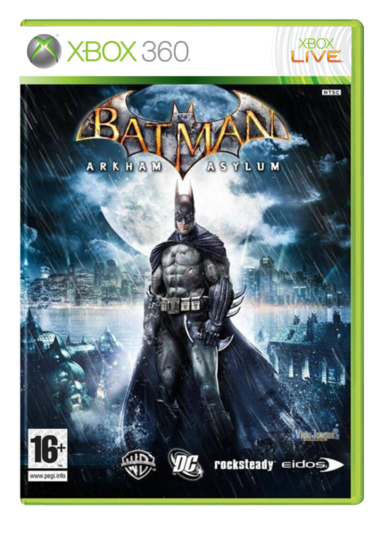 Batman – Arkham Asylum (PEGI) (EU) (OVP) (sehr guter Zustand) - Xbox 360