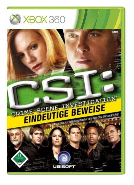 CSI: Crime Scene Investigation Eindeutige Beweise (EU) (CIB) (very good condition) - Xbox 360