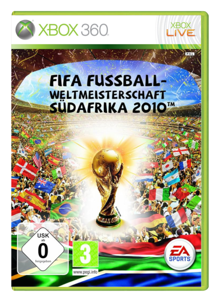 FIFA Fussball-Weltmeisterschaft Südafrika 2010 (EU) (complet) (très bon état) - Xbox 360