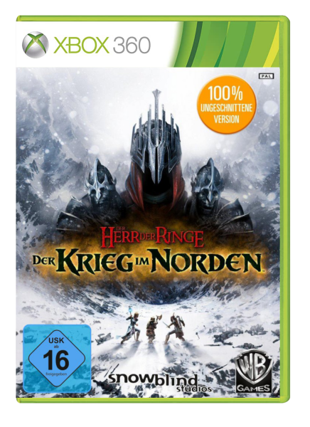 Der Herr der Ringe – Krieg im Norden (EU) (complet) (très bon état) - Xbox 360