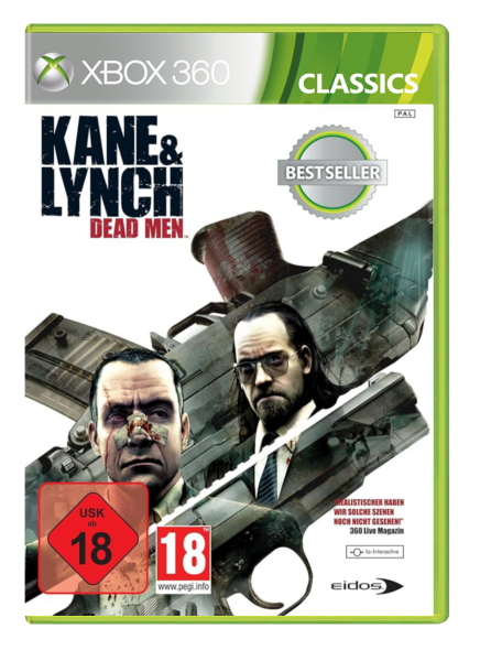 Kane & Lynch – Dead Men (Classics) (EU) (OVP) (sehr guter Zustand) - Xbox 360
