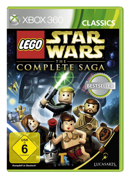 Lego Star Wars – Die komplette Saga (Classics) (EU) (OVP) (sehr guter Zustand) - Xbox 360
