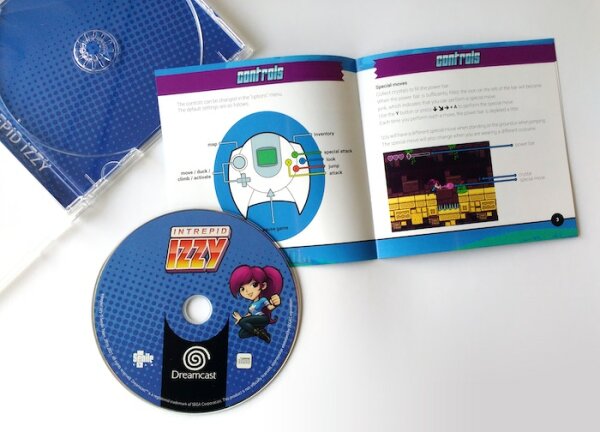 INTREPID IZZY SEGA DREAMCAST  DC  SENILE TEAM REGION FREE Neuf Brand New 5065009558018