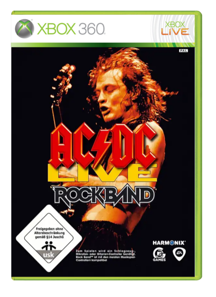 Rockband AC/DC Live (EU) (CIB) (very good condition) - Xbox 360