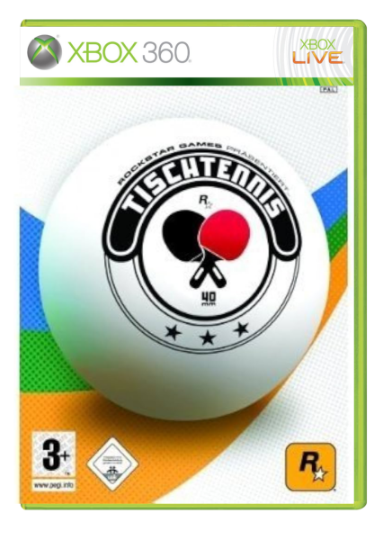 Rockstar Games Tischtennis (EU) (OVP) (sehr guter Zustand) - Xbox 360