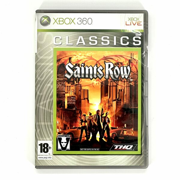 Saints Row (Classics) (EU) (complet) (très bon état) - Xbox 360