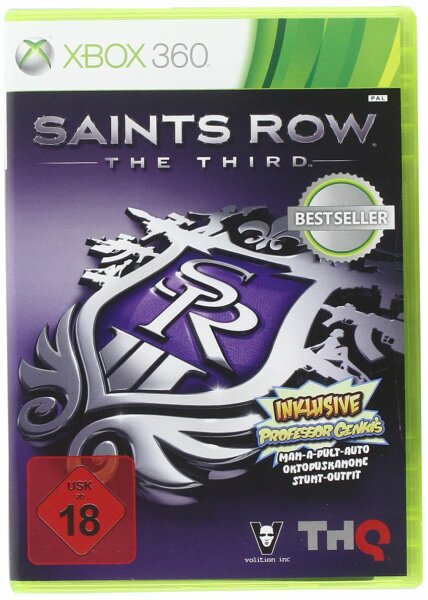 Saints Row 3 - The Third (EU) (complet) (très bon état) - Xbox 360