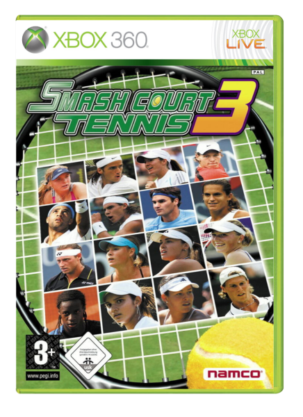 Smash Court Tennis 3 (Namco) (EU) (OVP) (sehr guter Zustand) - Xbox 360