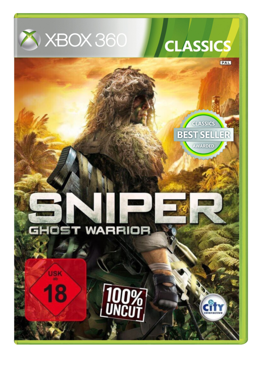 Code 360 Sniper Sniper – Ghost Warrior (Classics) - Xbox 360, 4,99