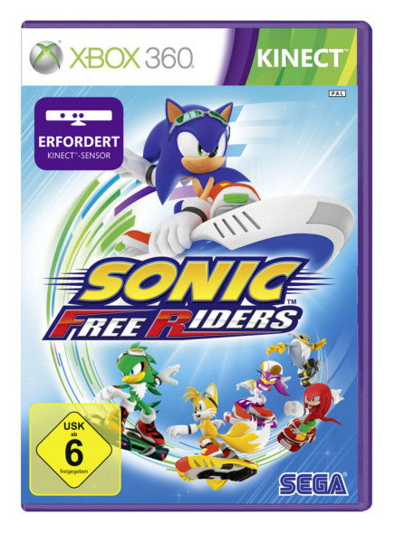 Sonic Free Riders Kinect (EU) (complet) (très bon état) - Xbox 360
