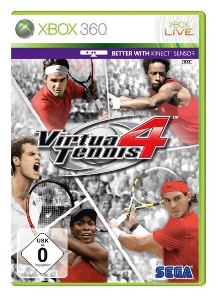 Virtua Tennis 4 (EU) (OVP) (sehr guter Zustand) - Xbox 360