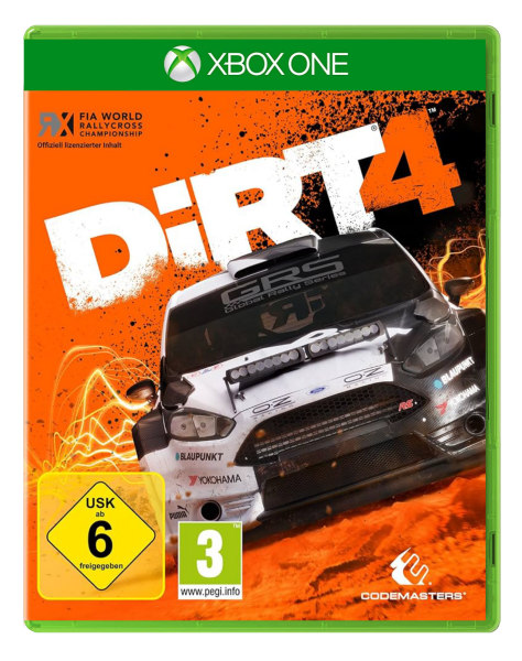 Dirt 4 (EU) (CIB) (very good) - Xbox One