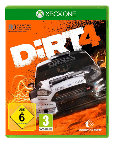 Dirt 4 (EU) (CIB) (very good condition) - Xbox One