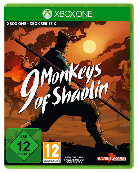 9 Monkeys of Shaolin (EU) (OVP) (sehr gut) - Xbox One