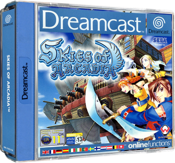 Skies of Arcadia (EU) (OVP) (sehr guter Zustand) - Sega Dreamcast