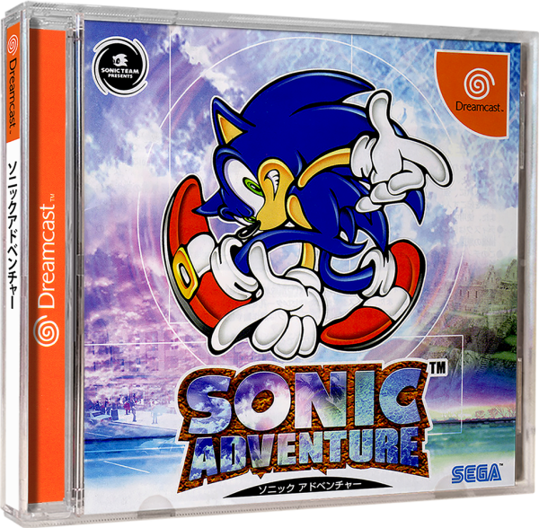 Sonic Adventure (incl. Spine / OBI) (JP) (OVP) (sehr guter Zustand) - Sega Dreamcast
