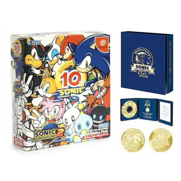 Sonic Adventure 2 10th Anniversary (JP) (loose) (acceptable) - Sega Dreamcast