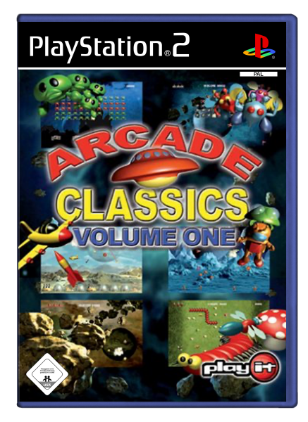 Arcade Classics Volume One (EU) (OVP) (sehr guter Zustand) - PlayStation 2 (PS2)