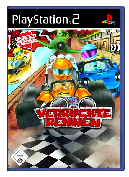 Buzz Junior – Verrückte Rennen (EU) (CIB) (very good condition) - PlayStation 2 (PS2)