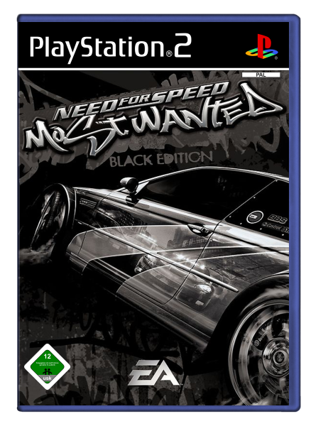 Need for Speed – Most Wanted (Black Edition) (EU) (complet) (très bon état) - PlayStation 2 (PS2)