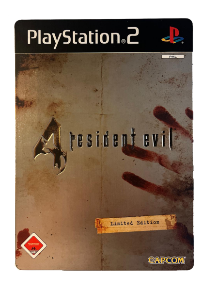 Resident Evil 4 (Limited Steel Book Edition) (EU) (CIB) (very good condition) - PlayStation 2 (PS2)