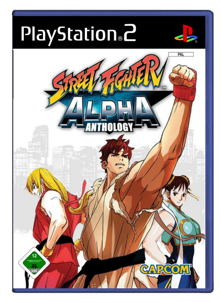 Street Fighter Alpha Anthology (EU) (CIB) (mint condition) - PlayStation 2 (PS2)