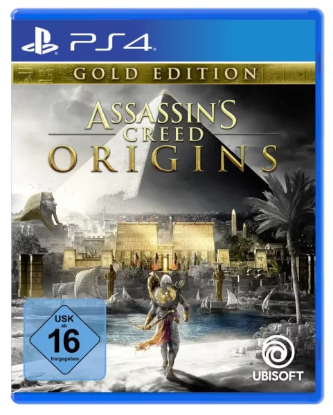 Assassins Creed Origins (Gold Edition) (EU) (OVP) (sehr gut) - PlayStation 4 (PS4)